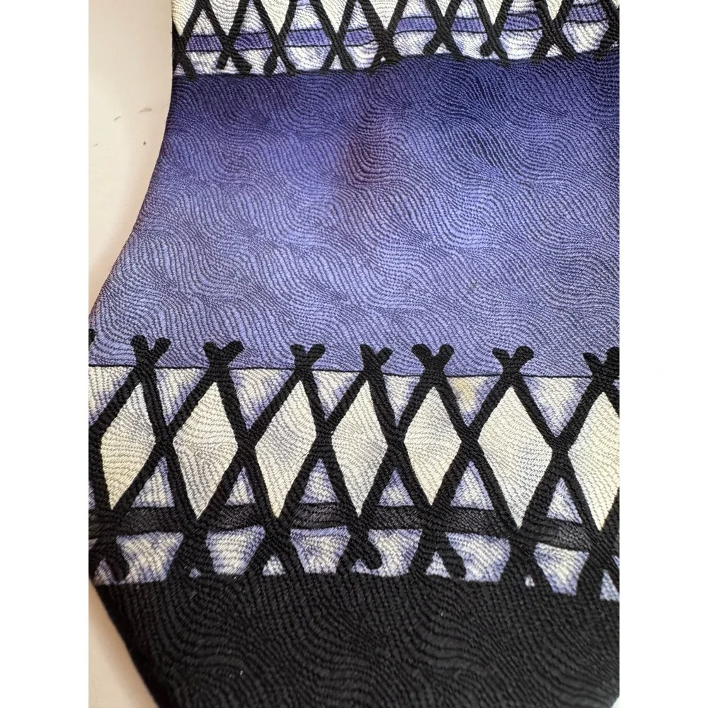 Designer Silk Tie Lot of 12 Blue Purple Green Stripes Polka Dot Mens Neckties‎